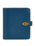 Mulberry Postman's Lock Agenda Cover, &pound;140, Accessories, Blue, Leather, Front view
